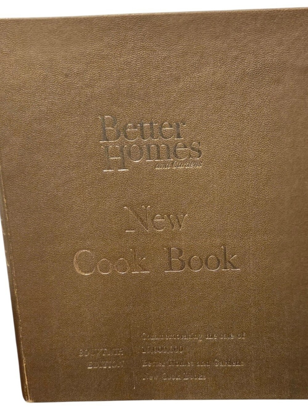 Vintage Better Homes & Gardens New Cook Book – Gold Souvenir Edition